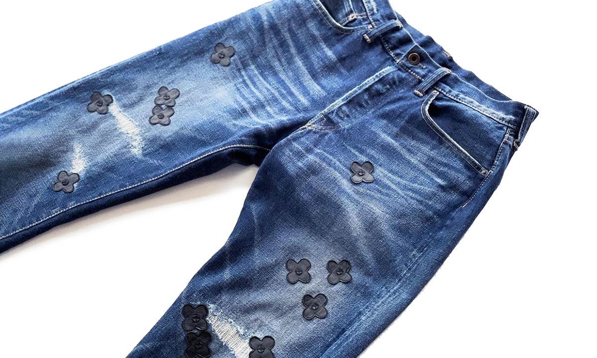 chrome hearts jeans virgil